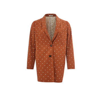 Lardini Elegant Cotton Brown Jacket